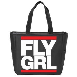 Fly Grl Survival Of The Thickest Mavis Beamont Run Fly Girl Zip Tote Bag