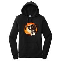 Funny german shorthaired pointer Cute Cool Sunglasses Women's Pullover Hoodie