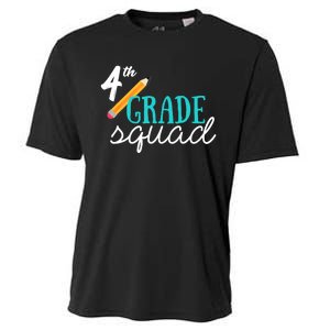 Fourth Grade Squad Teachers 4th Graders Cooling Performance Crew T-Shirt