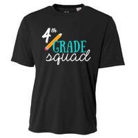 Fourth Grade Squad Teachers 4th Graders Cooling Performance Crew T-Shirt