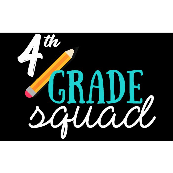 Fourth Grade Squad Teachers 4th Graders Bumper Sticker