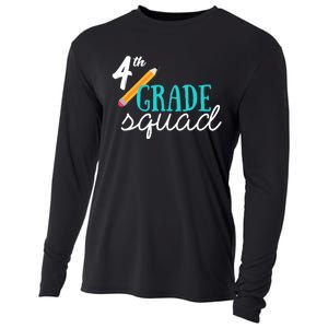 Fourth Grade Squad Teachers 4th Graders Cooling Performance Long Sleeve Crew