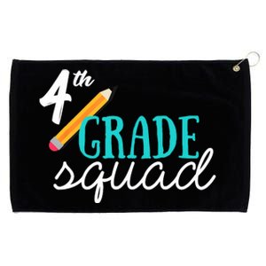 Fourth Grade Squad Teachers 4th Graders Grommeted Golf Towel