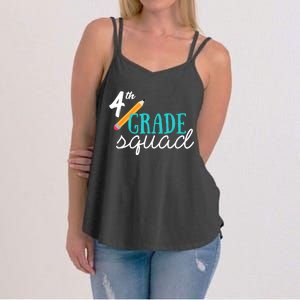 Fourth Grade Squad Teachers 4th Graders Women's Strappy Tank