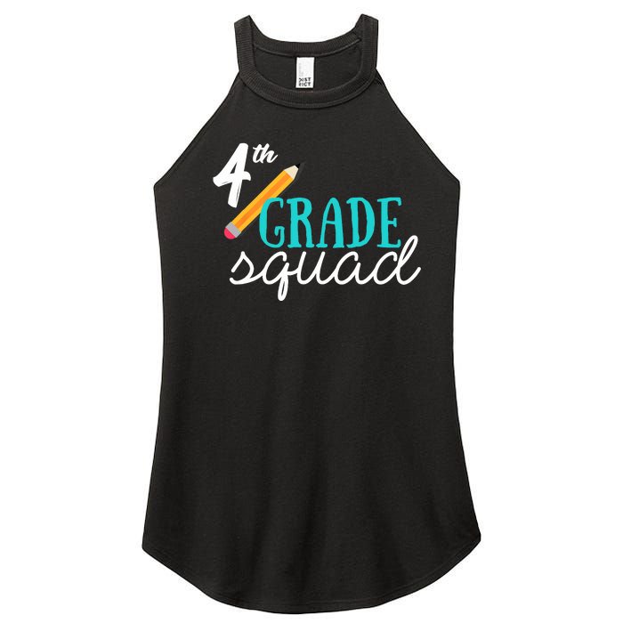 Fourth Grade Squad Teachers 4th Graders Women's Perfect Tri Rocker Tank