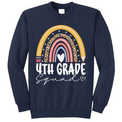 Fourth Grade Squad 4th Grade Team Retro First Day Of School Sweatshirt