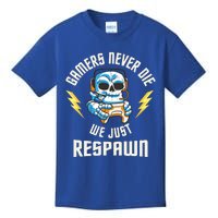 Funny Gamer Skeleton Online Gaming Computer Video Games Gift Kids T-Shirt