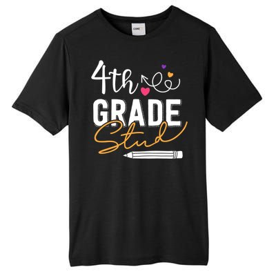 Fourth Grade Stud Gift Tall Fusion ChromaSoft Performance T-Shirt