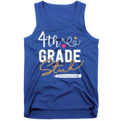 Fourth Grade Stud Gift Tank Top