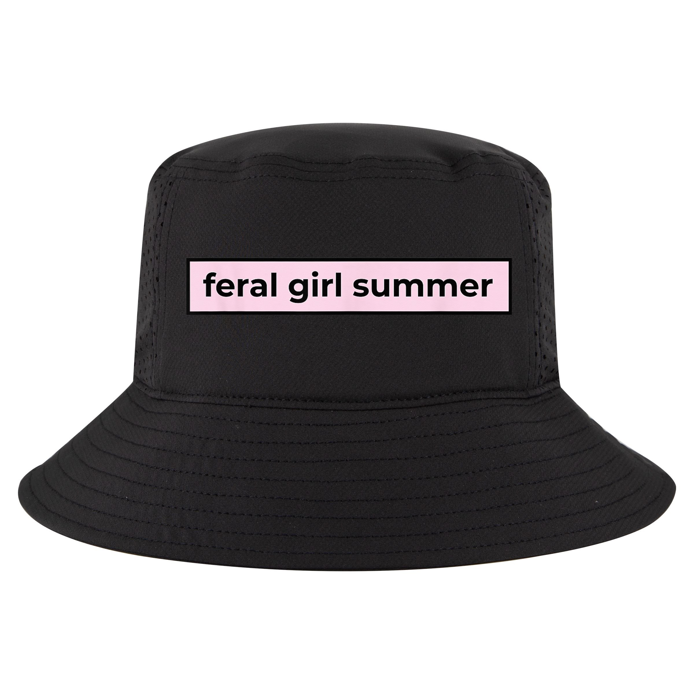 feral girl summer Cool Comfort Performance Bucket Hat