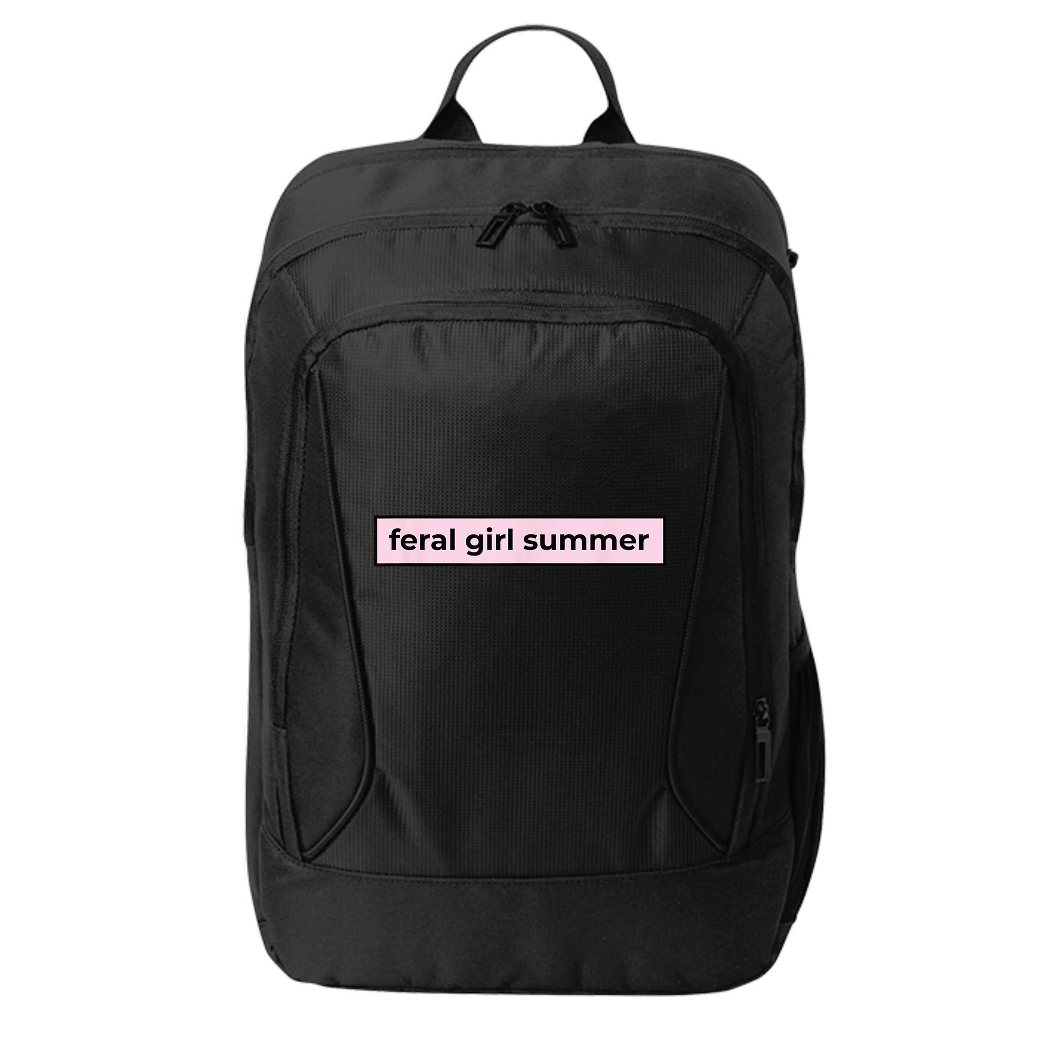 feral girl summer City Backpack