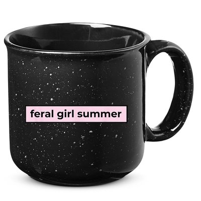 feral girl summer 15oz Campfire Ceramic Mug