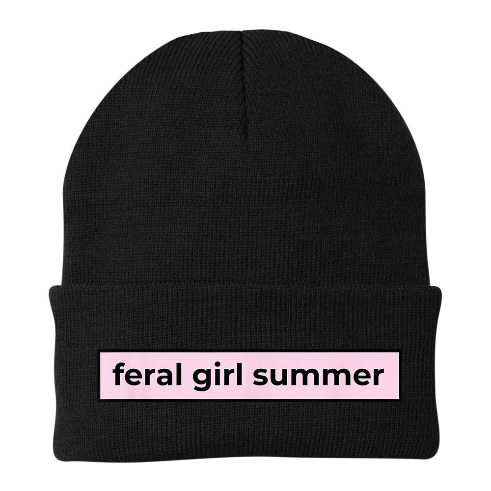 feral girl summer Beanie
