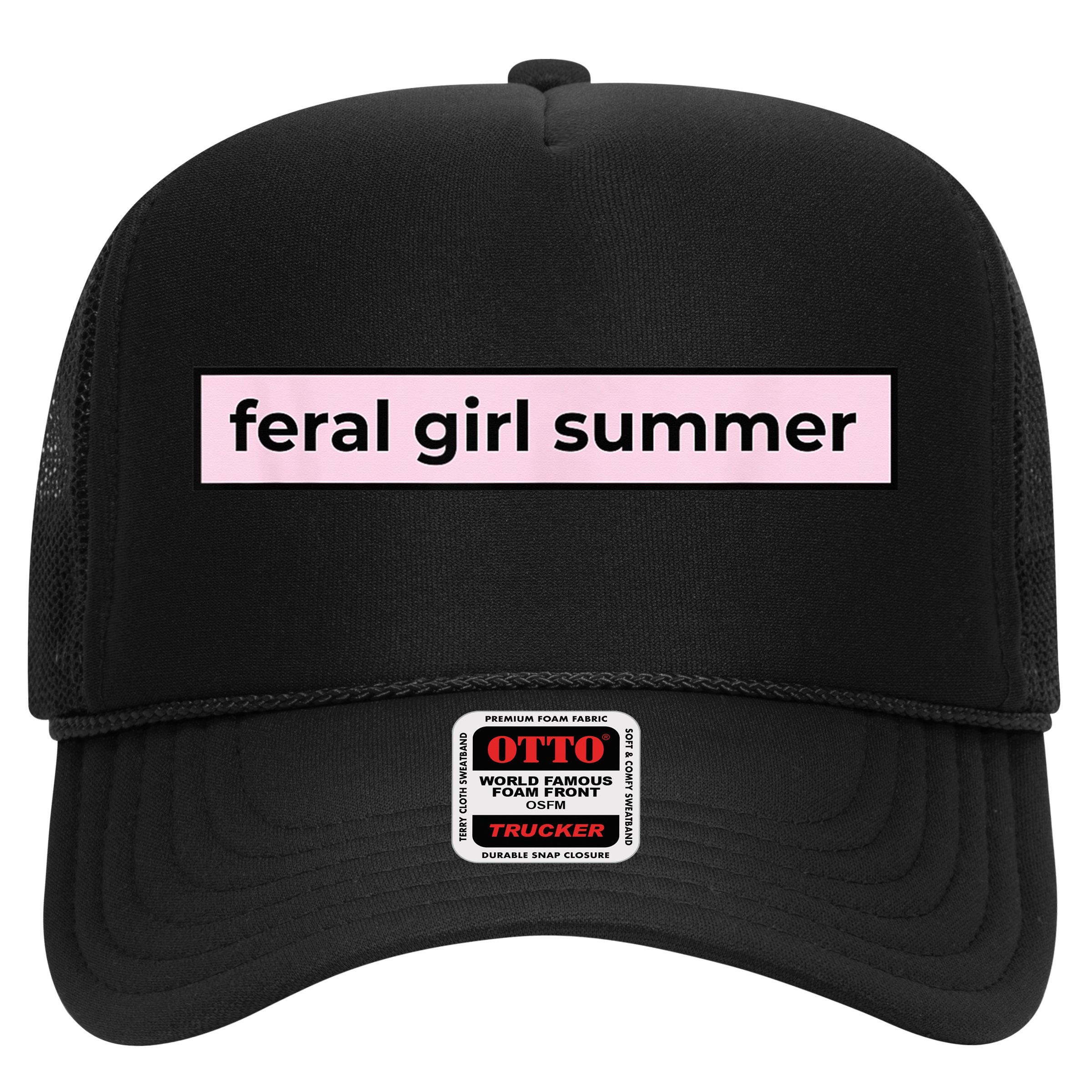 feral girl summer Hat