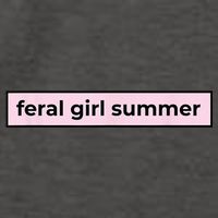 feral girl summer Vector Backpack