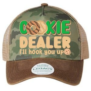 Funny Girl Scout Cookie Dealer I'll Hook You Up Legacy Tie Dye Trucker Hat