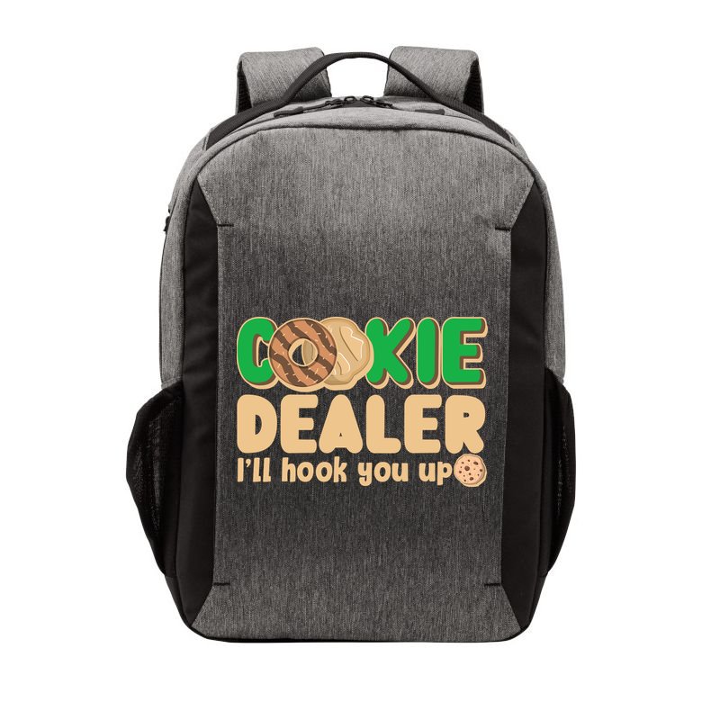 Funny Girl Scout Cookie Dealer I'll Hook You Up Vector Backpack