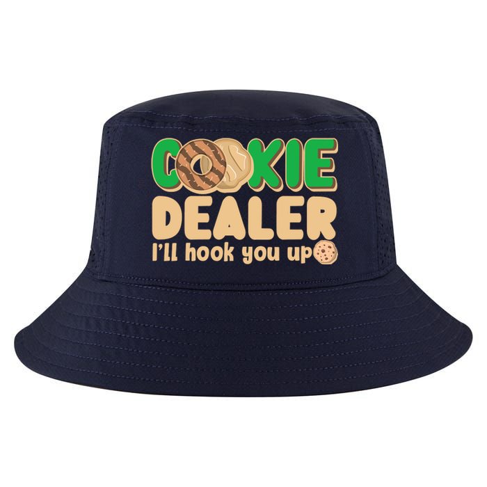 Funny Girl Scout Cookie Dealer I'll Hook You Up Cool Comfort Performance Bucket Hat