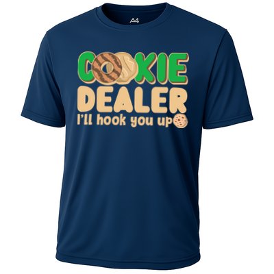 Funny Girl Scout Cookie Dealer I'll Hook You Up Performance Shirt