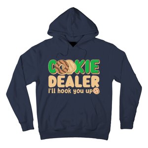 Funny Girl Scout Cookie Dealer I'll Hook You Up Hoodie