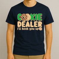 Funny Girl Scout Cookie Dealer I'll Hook You Up T-Shirt