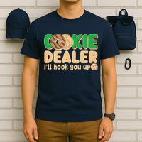 Funny Girl Scout Cookie Dealer I'll Hook You Up T-Shirt