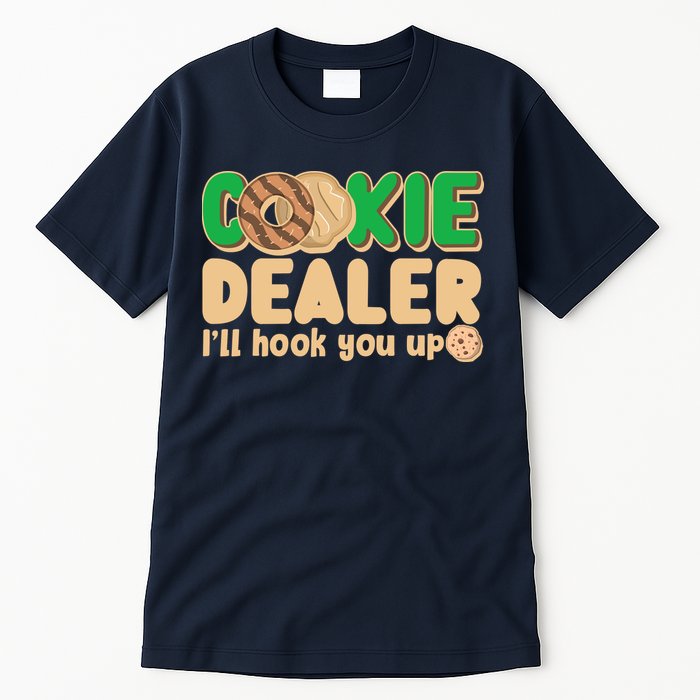 Funny Girl Scout Cookie Dealer I'll Hook You Up Tall T-Shirt