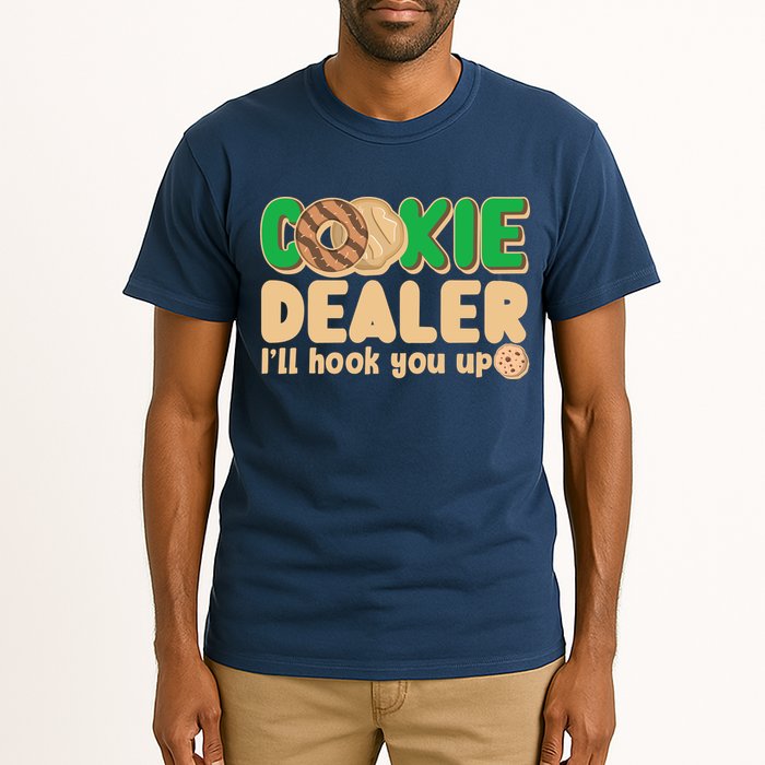 Funny Girl Scout Cookie Dealer I'll Hook You Up Tall T-Shirt