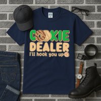 Funny Girl Scout Cookie Dealer I'll Hook You Up Tall T-Shirt