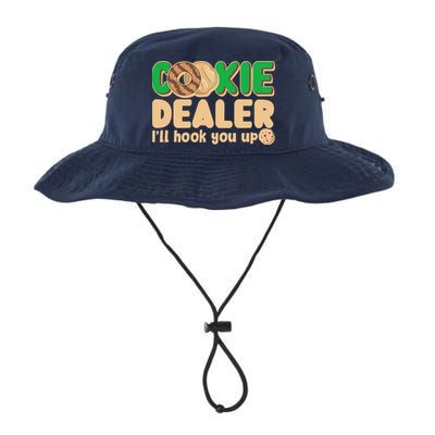 Funny Girl Scout Cookie Dealer I'll Hook You Up Bucket Hat