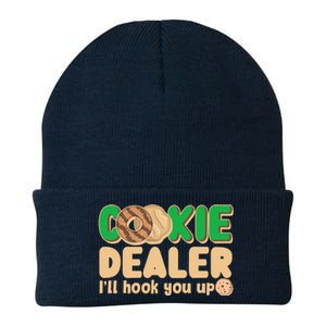 Funny Girl Scout Cookie Dealer I'll Hook You Up Knit Cap Winter Beanie