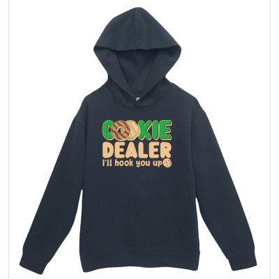 Funny Girl Scout Cookie Dealer I'll Hook You Up Urban Pullover Hoodie