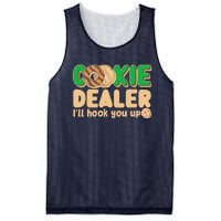 Funny Girl Scout Cookie Dealer I'll Hook You Up Mesh Reversible Basketball Jersey Tank