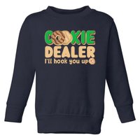 Funny Girl Scout Cookie Dealer I'll Hook You Up Toddler Sweatshirt