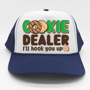 Funny Girl Scout Cookie Dealer I'll Hook You Up Trucker Hat