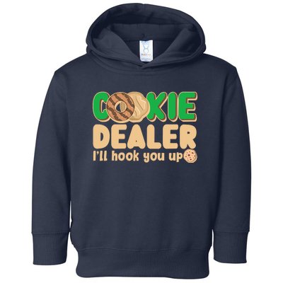 Funny Girl Scout Cookie Dealer I'll Hook You Up Toddler Hoodie