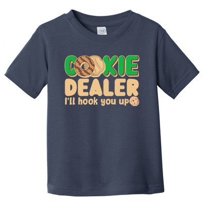 Funny Girl Scout Cookie Dealer I'll Hook You Up Toddler T-Shirt