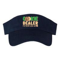 Funny Girl Scout Cookie Dealer I'll Hook You Up Valucap Bio-Washed Visor