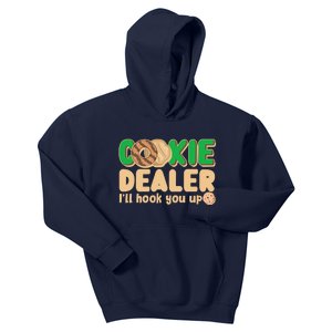 Funny Girl Scout Cookie Dealer I'll Hook You Up Kids Hoodie