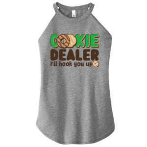 Funny Girl Scout Cookie Dealer I'll Hook You Up Women's Perfect Tri Rocker Tank