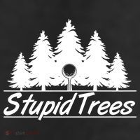 Funny Golfer Stupid Trees 25L Jumbo Tote