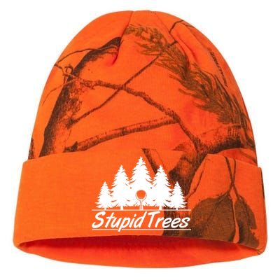 Funny Golfer Stupid Trees Kati Licensed 12" Camo Beanie