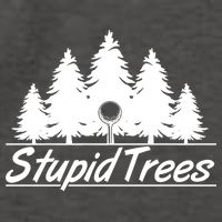Funny Golfer Stupid Trees Vector Backpack