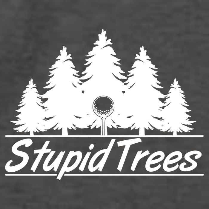 Funny Golfer Stupid Trees Vector Backpack