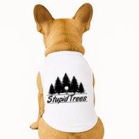 Funny Golfer Stupid Trees Doggie Tank