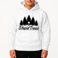 Funny Golfer Stupid Trees Hoodie