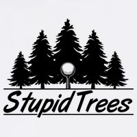 Funny Golfer Stupid Trees Hoodie