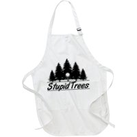 Funny Golfer Stupid Trees Apron
