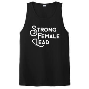 Feminism Gift Strong Female Lead Feminist Saying PosiCharge Competitor Tank