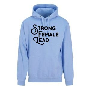 Feminism Gift Strong Female Lead Feminist Saying Unisex Surf Hoodie